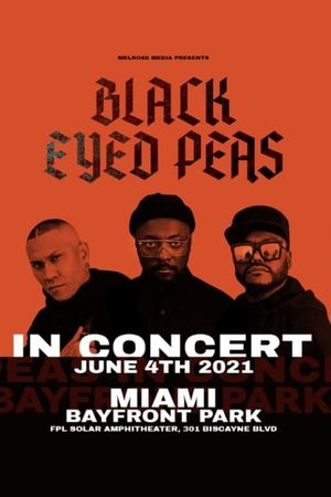 Black Eyed Peas Live at Miami's poster