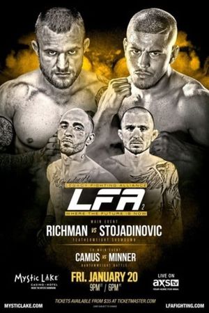 Legacy Fighting Alliance 2: Richman vs. Stojadinovic's poster