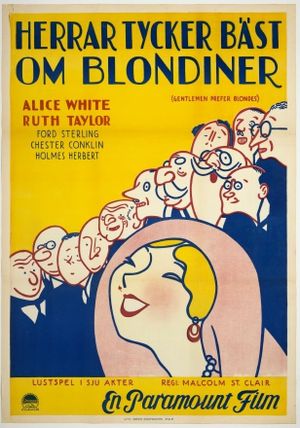 Gentlemen Prefer Blondes's poster