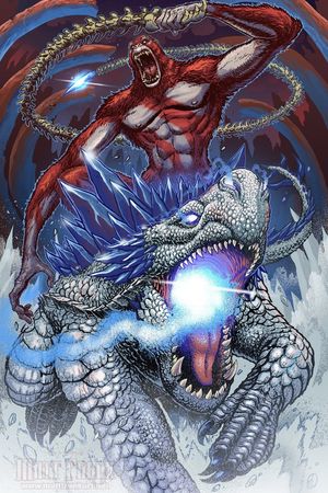 Godzilla x Kong: The New Empire's poster