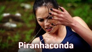 Piranhaconda's poster