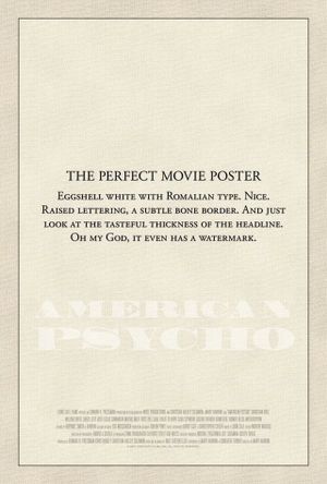 American Psycho's poster