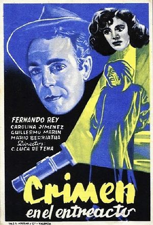 Crimen en el entreacto's poster