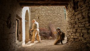 Leaving Afghanistan's poster
