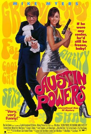 Austin Powers: International Man of Mystery's poster