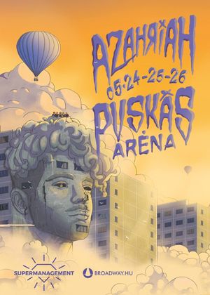Azahriah: Puskás Aréna's poster