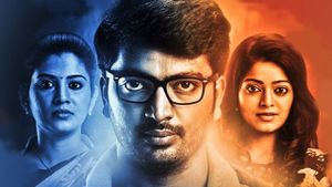 Adhe Kangal's poster