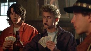 Bill & Ted's Excellent Adventure's poster