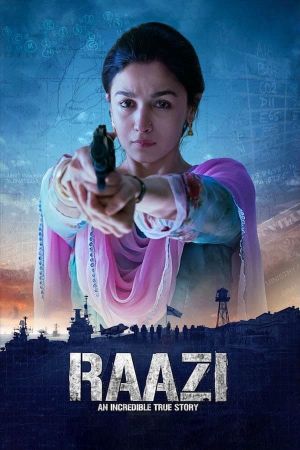 Raazi's poster