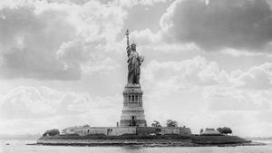 The Statue of Liberty's poster