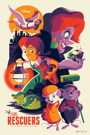 The Rescuers's poster