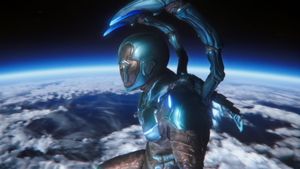 Blue Beetle's poster