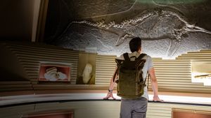 The Dinosaur Hunter's poster