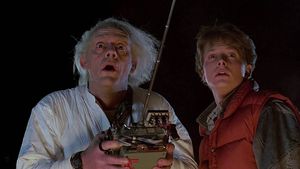 Back to the Future's poster