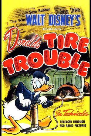 Donald's Tire Trouble's poster