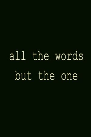 all the words but the one's poster