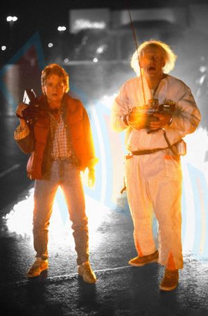 Back to the Future's poster