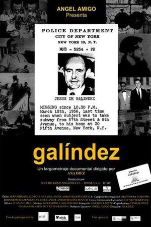 Galíndez's poster