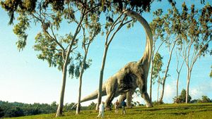 Jurassic Park's poster