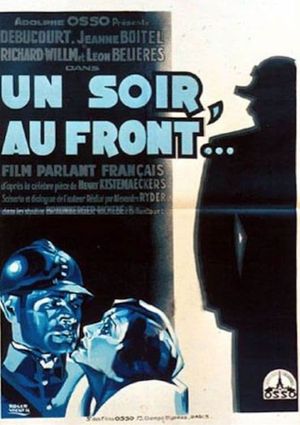 Un soir, au front's poster