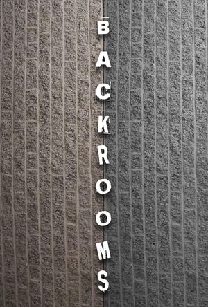 B A C K R O O M S's poster