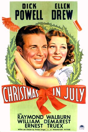 Christmas in July's poster