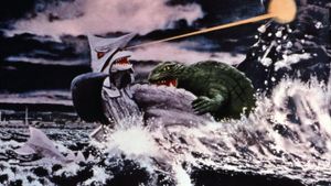 Gamera vs. Zigra's poster