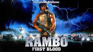 First Blood's poster