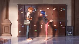 Miraculous: Ladybug & Cat Noir, the Movie's poster
