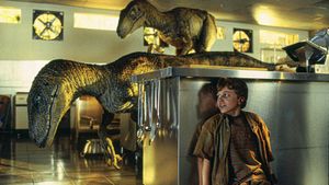 Jurassic Park's poster