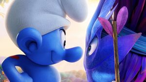 Smurfs: The Lost Village's poster