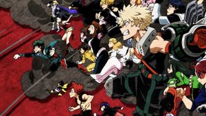 My Hero Academia: Two Heroes's poster