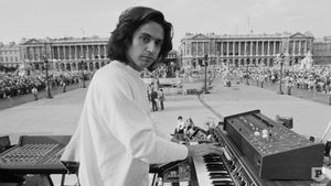 Jean-Michel Jarre - La Concorde's poster