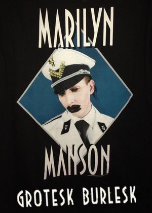 Marilyn Manson: Grotesk Burlesk's poster