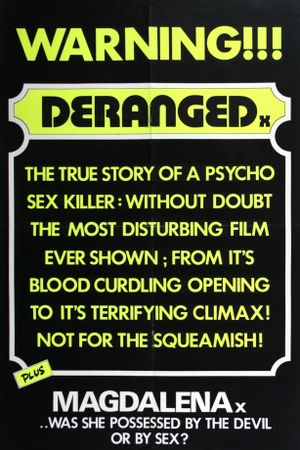 Deranged's poster