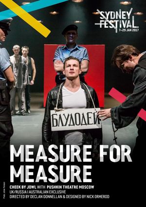 Cheek by Jowl: Measure for Measure's poster