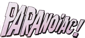 Paranoiac's poster