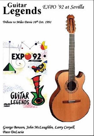 Guitar Legends EXPO '92 at Sevilla - The Hard Rock Night's poster