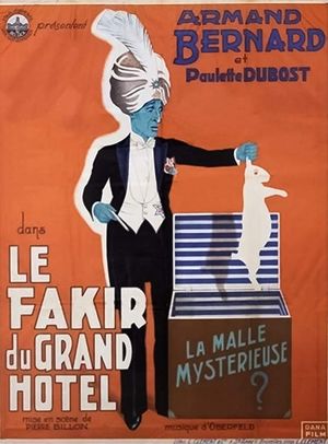 Le fakir du Grand Hôtel's poster