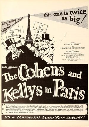 The Cohens and the Kellys in Paris's poster