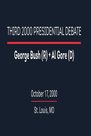 2000 Third Presidential Debate's poster