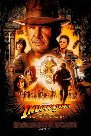 Indiana Jones and the Kingdom of the Crystal Skull's poster