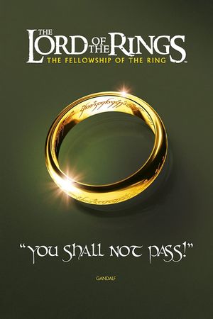 The Lord of the Rings: The Fellowship of the Ring's poster