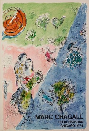 The Gift: Four Seasons Mosaic of Marc Chagall's poster