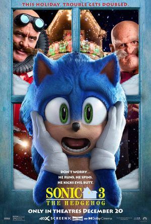 Sonic the Hedgehog 3's poster