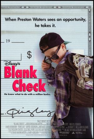 Blank Check's poster