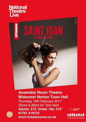 National Theatre Live: Saint Joan's poster