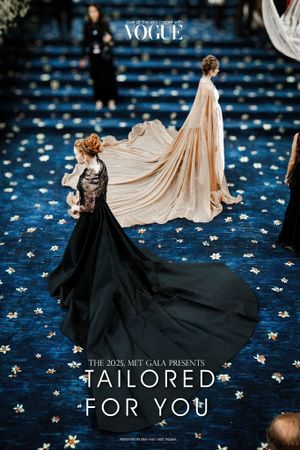 Live at the met gala 2025 with Vogue's poster