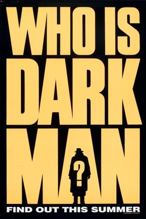 Darkman's poster