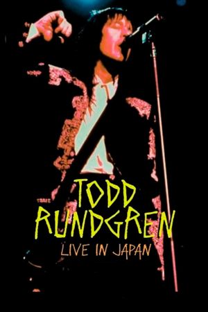 Todd Rundgren: Live in Japan's poster